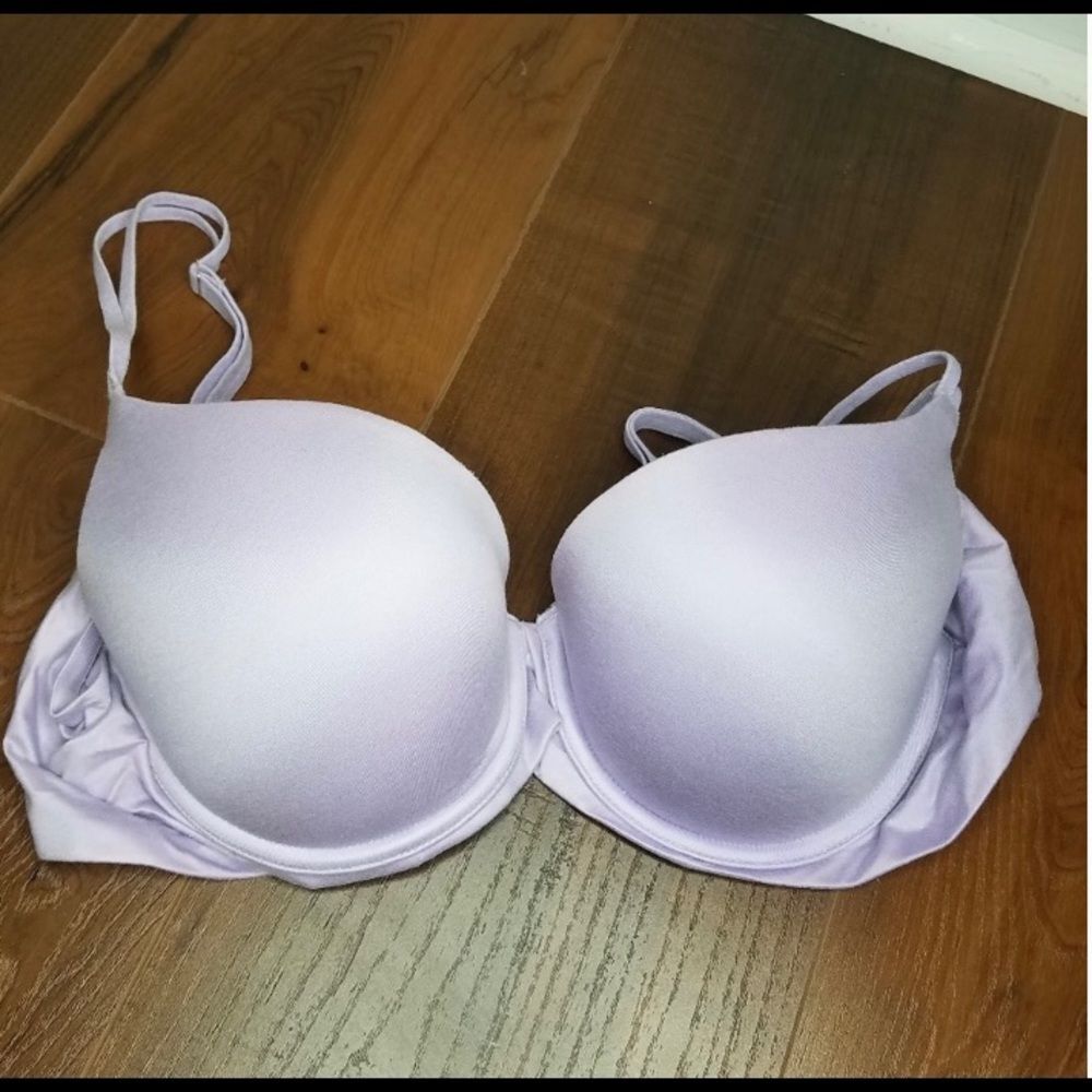 Aerie pastel lavender Sunnie Pushup bra 34D